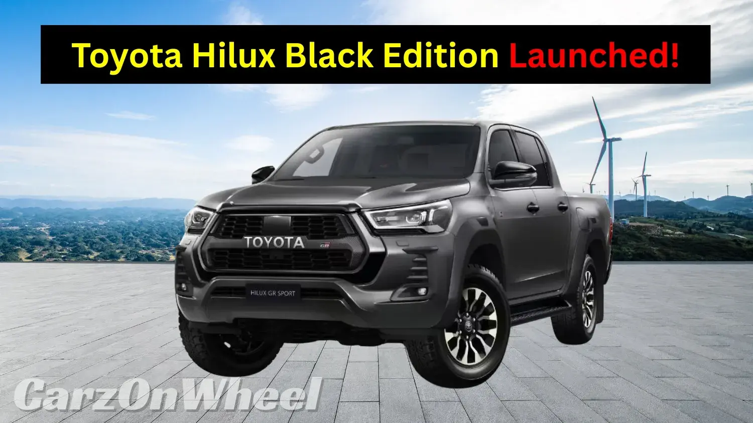 Toyota Hilux Black Edition Launched in India: A Bold and Powerful Pickup at ₹37.90 Lakh-image