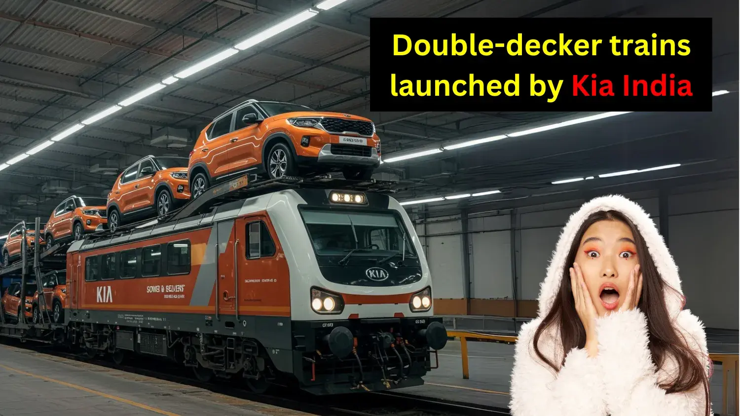 India’s First SUV Kia Double Decker Train by Kia India 2025-image